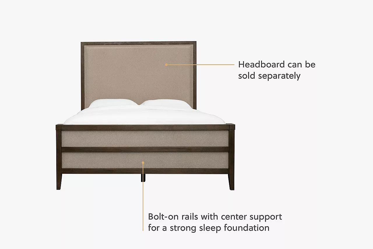 Ridgewood upholstered bed benefits